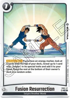 Fusion Resurrection Holofoil FB05-117