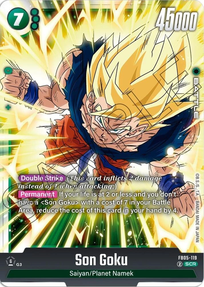 Son Goku - FB05-119 Holofoil