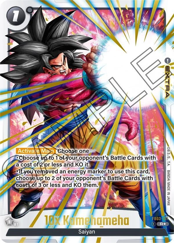 10x Kamehameha (Alternate Art) Holofoil