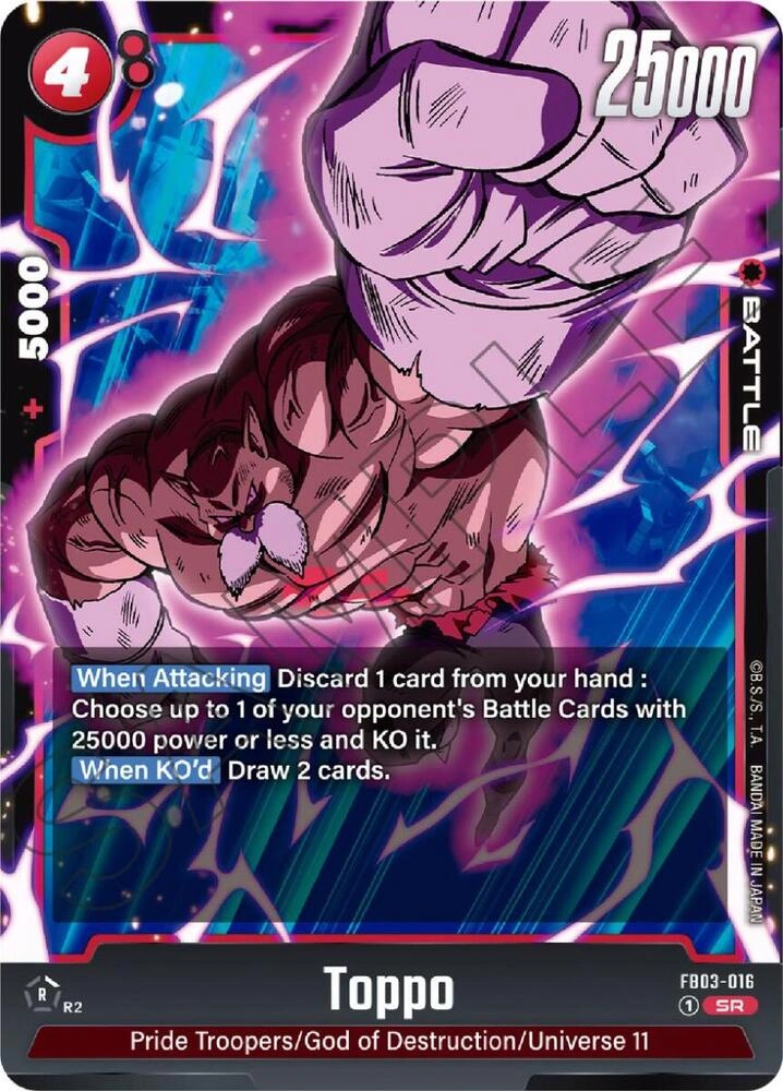 Toppo - FB03-016 Holofoil