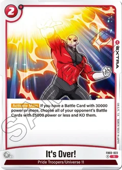 It's Over! Holofoil FB03-023
