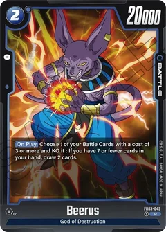 Beerus - FB03-045 Holofoil FB03-045