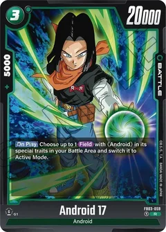Android 17 Holofoil FB03-059