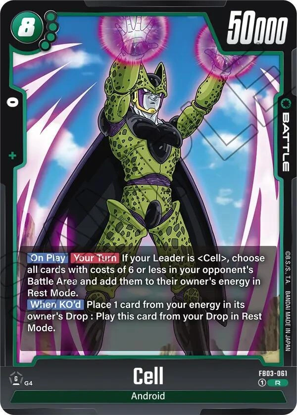 Cell - FB03-061 Holofoil