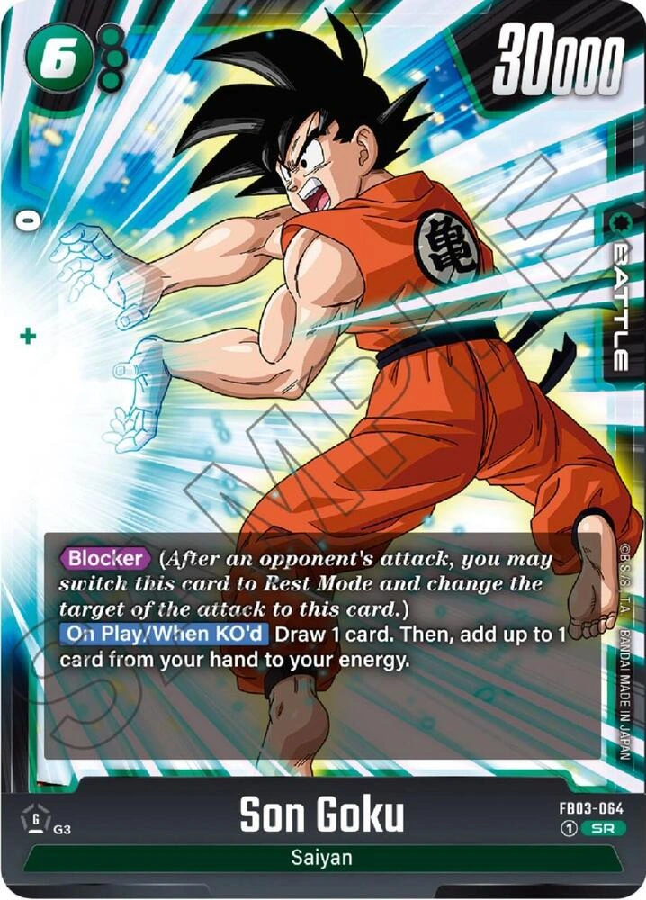 Son Goku - FB03-064 Holofoil