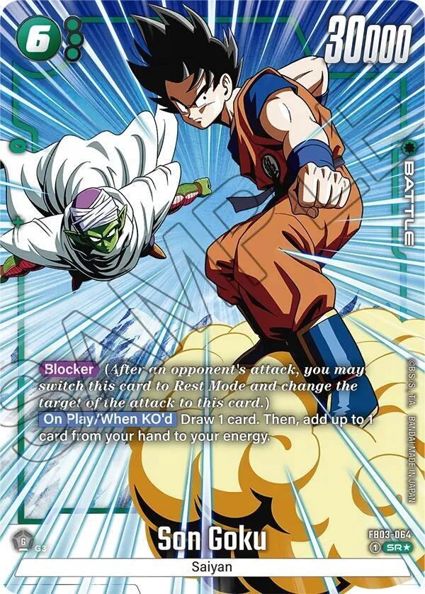 Son Goku - FB03-064 (Alternate Art) Holofoil