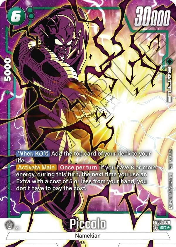 Piccolo - FB03-070 (Alternate Art) Holofoil