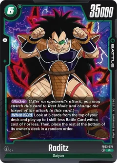 Raditz - FB03-074 Holofoil FB03-074