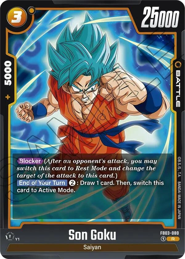 Son Goku - FB03-080 Holofoil