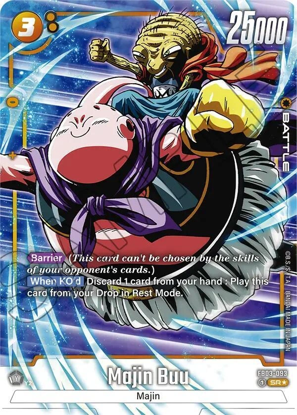 Majin Buu - FB03-093 (Alternate Art) Holofoil
