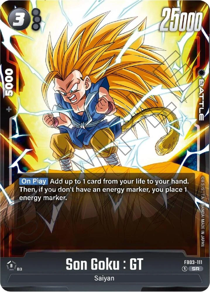 Son Goku : GT - FB03-111 Holofoil