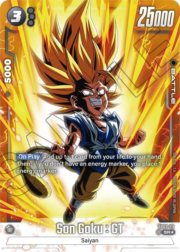 Son Goku : GT - FB03-111 (Alternate Art) Holofoil