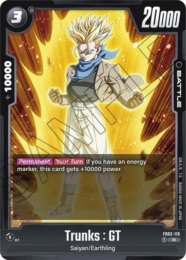 Trunks : GT - FB03-119 Holofoil