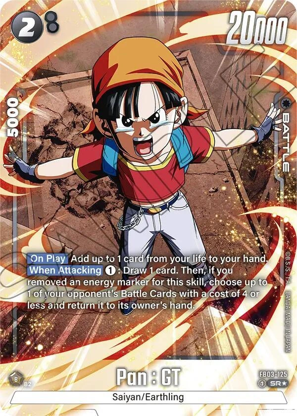 Pan : GT - FB03-125 (Alternate Art) Holofoil