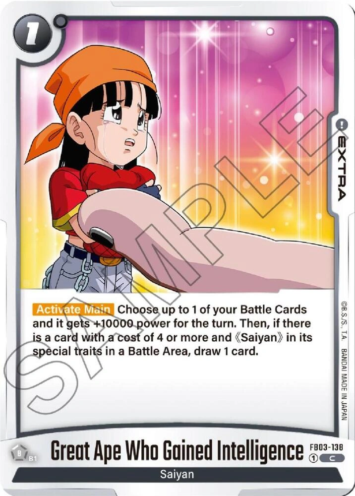 Great Ape Who Gained Intelligence