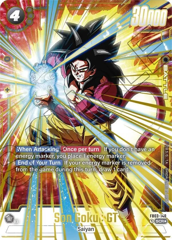 Son Goku : GT - FB03-140 (Alternate Art) Holofoil