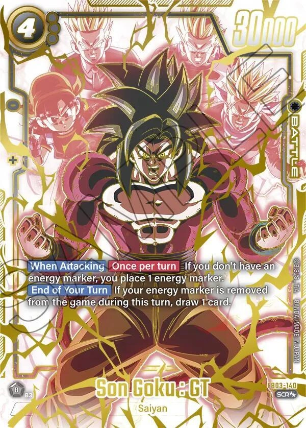 Son Goku : GT - FB03-140 (Super Alternate Art) Holofoil