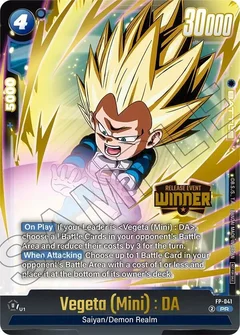 Vegeta (Mini) : DA - FP-041 (Release Event Winner) Holofoil FP-041