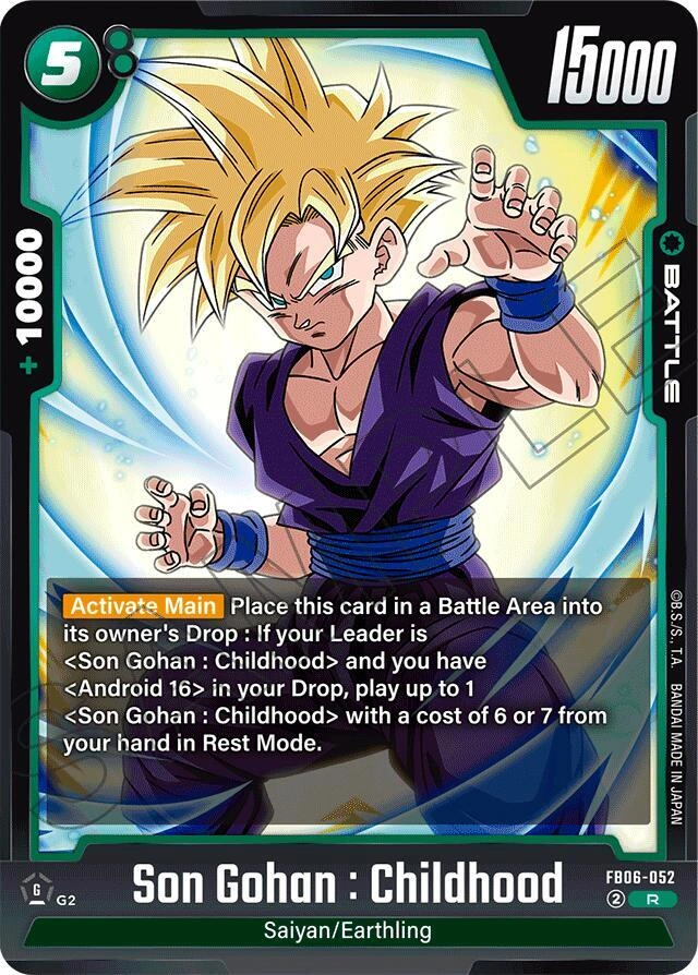 Son Gohan : Childhood Holofoil