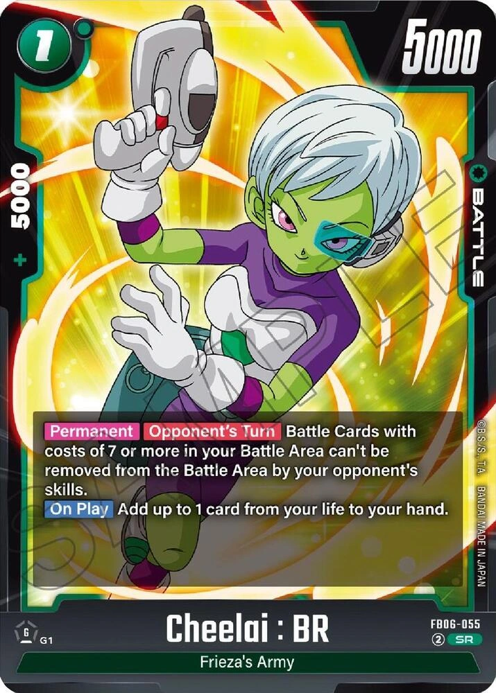 Cheelai : BR - FB06-055 Holofoil