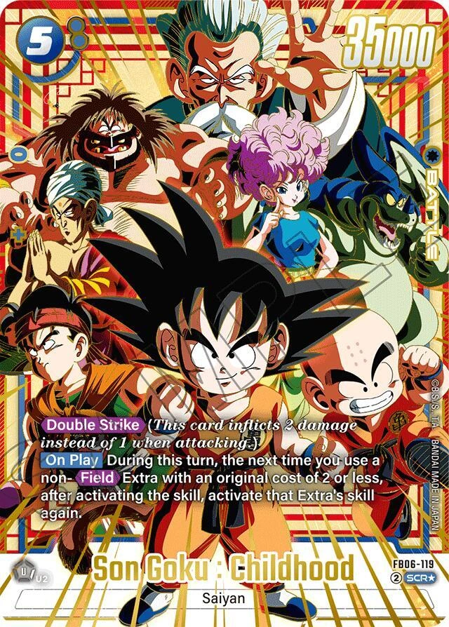 Son Goku : Childhood - FB06-119 (Super Alternate Art) Holofoil