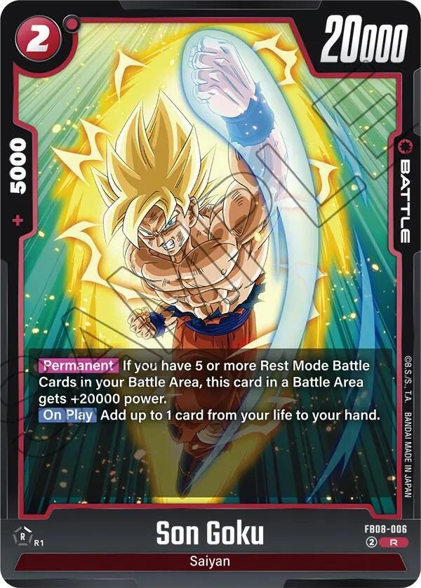 Son Goku - FB08-006 Holofoil