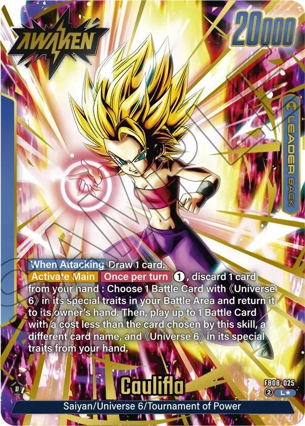 Caulifla - FB08-025 (Alternate Art) Holofoil