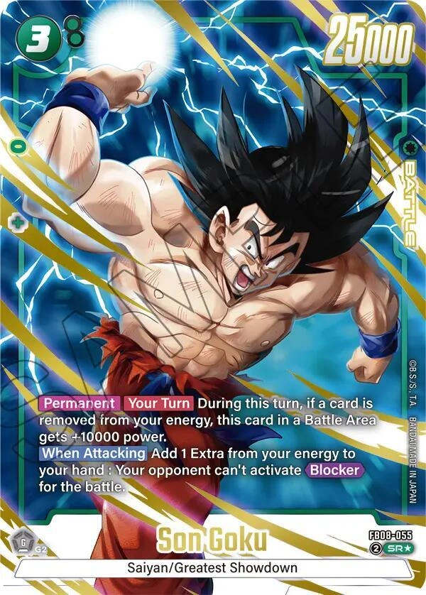 Son Goku - FB08-055 (Alternate Art) Holofoil