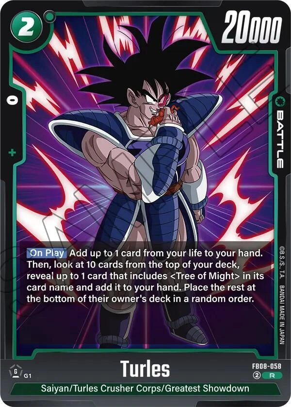 Turles - FB08-058 Holofoil