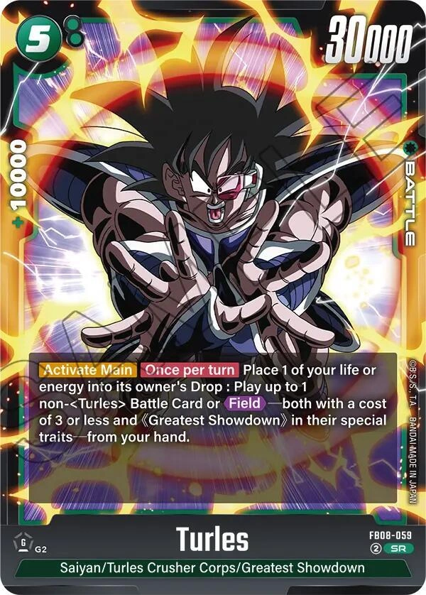 Turles - FB08-059 Holofoil