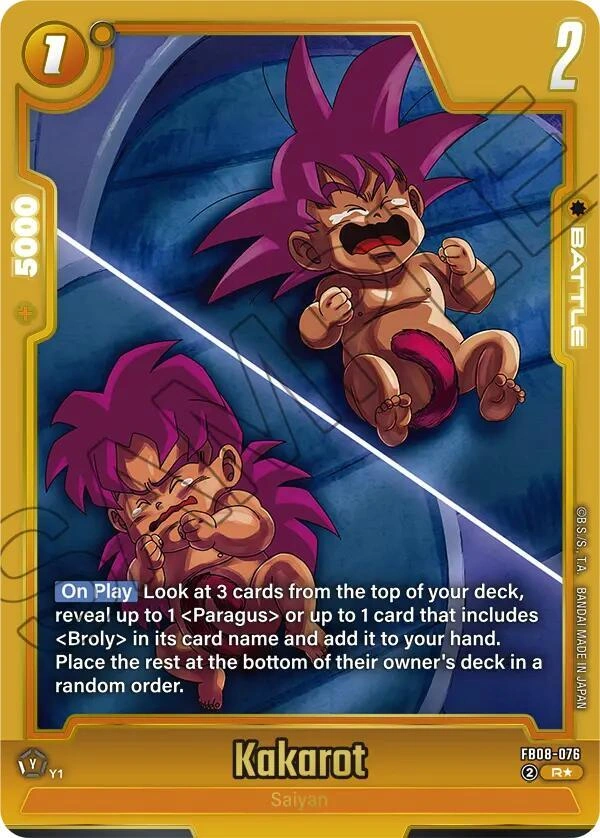 Kakarot - FB08-076 (Alternate Art) Holofoil