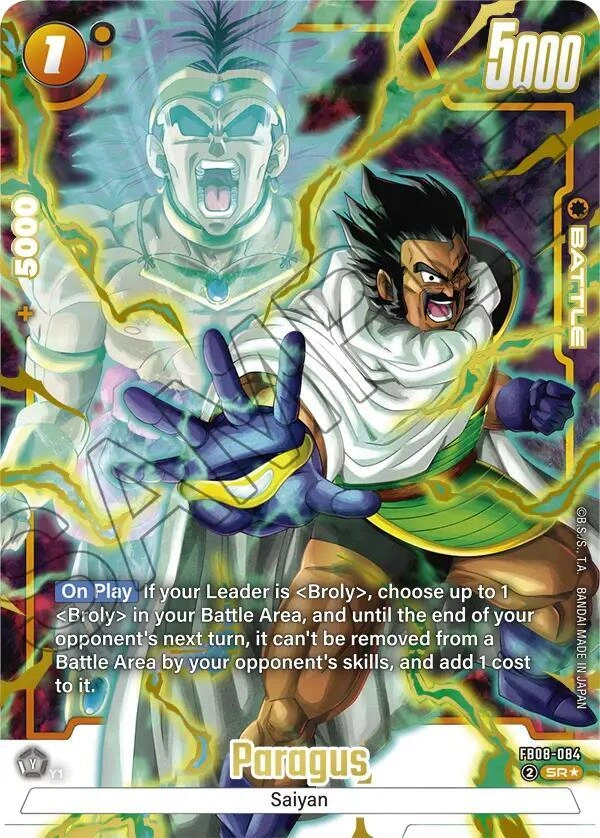 Paragus - FB08-084 (Alternate Art) Holofoil