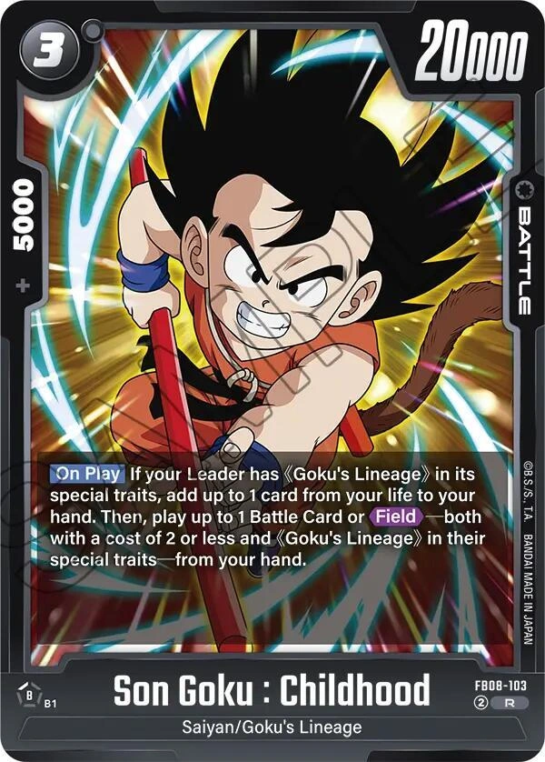 Son Goku : Childhood Holofoil