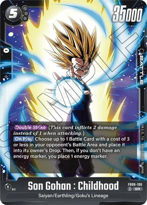 Son Gohan : Childhood - FB08-106 Holofoil