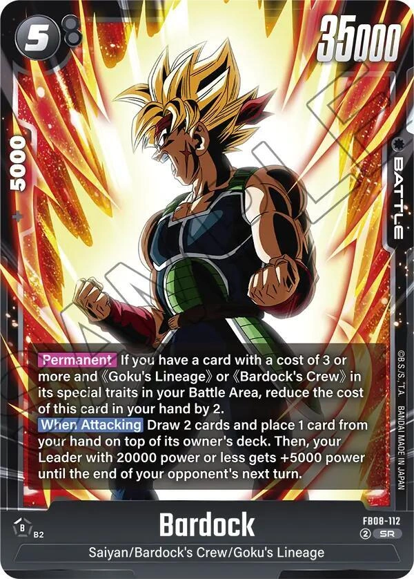 Bardock - FB08-112 Holofoil