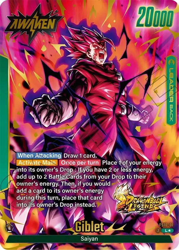 Giblet - FS10-01 (Bonus Pack Alternate Art) Holofoil