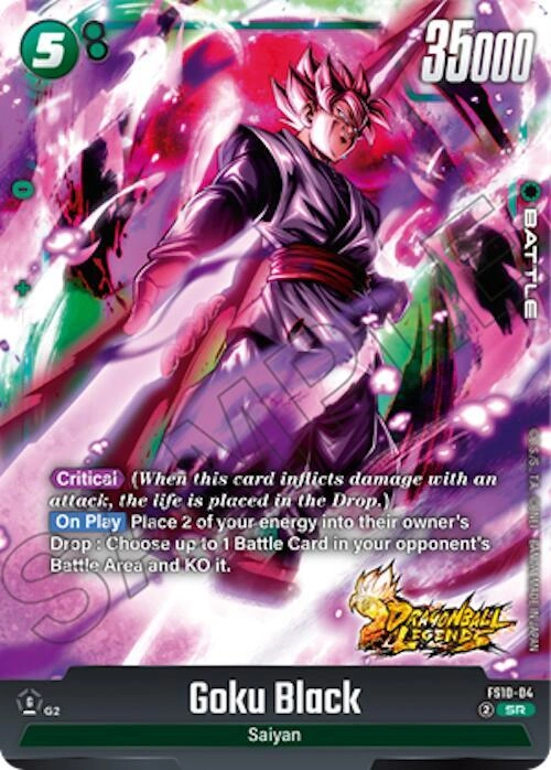 Goku Black Holofoil