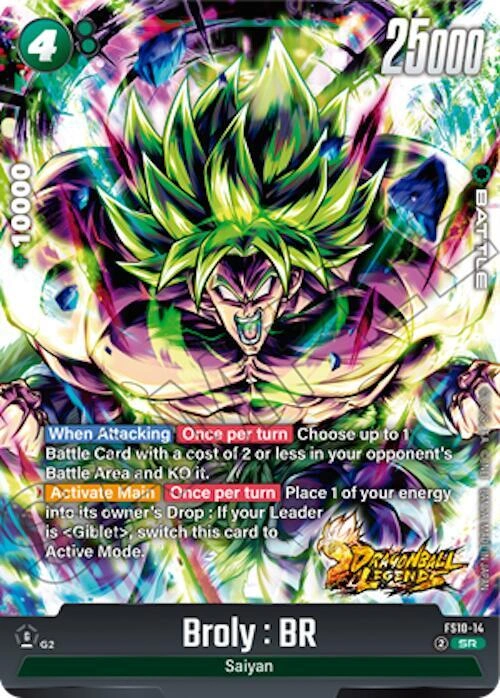 Broly : BR Holofoil