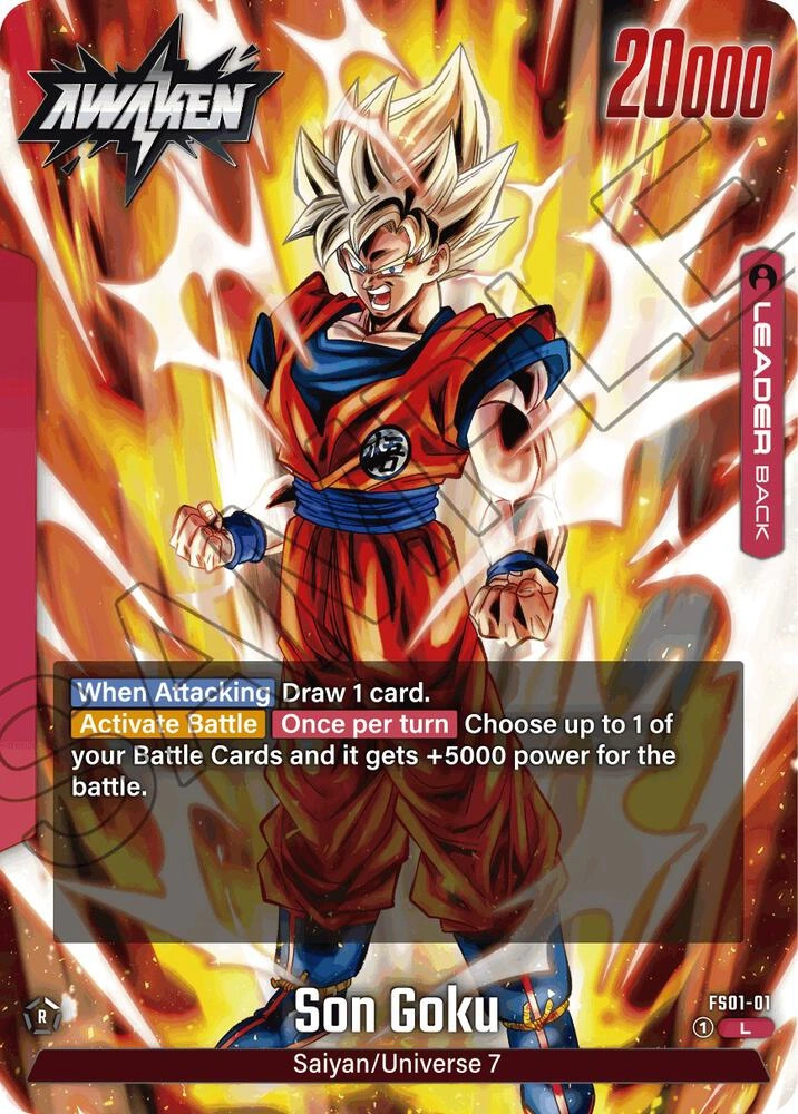 Son Goku - FS01-01 Holofoil