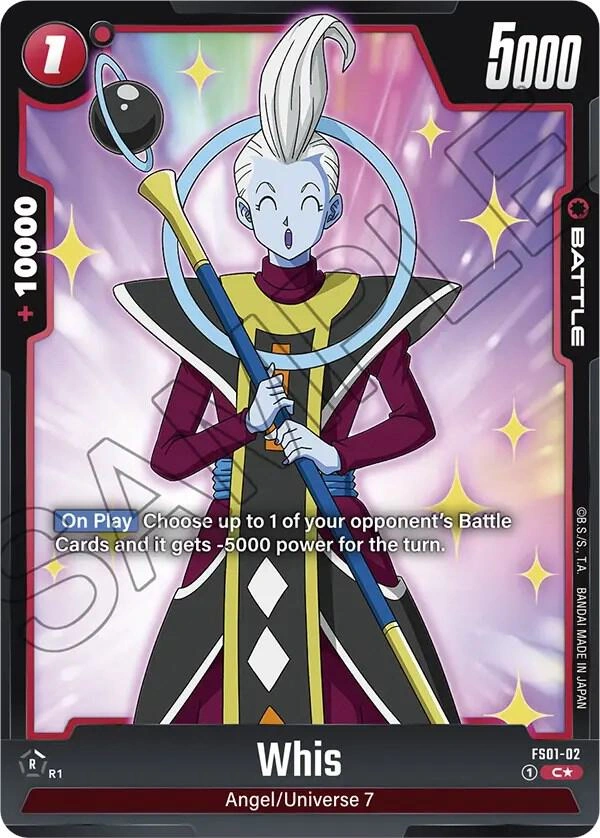 Whis (Bonus Pack Alternate Art) Holofoil