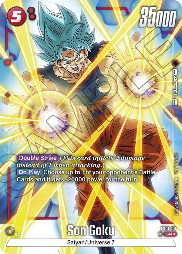 Son Goku - FS01-08 (Bonus Pack Alternate Art) Holofoil