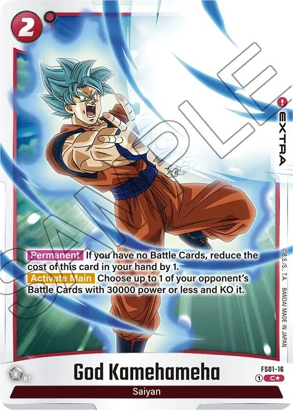God Kamehameha (Bonus Pack Alternate Art) Holofoil