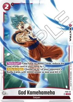 God Kamehameha (Bonus Pack Alternate Art) Holofoil FS01-16