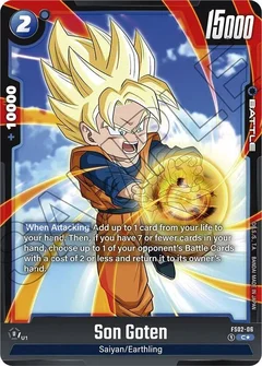 Son Goten - FS02-06 (Bonus Pack Alternate Art) Holofoil FS02-06