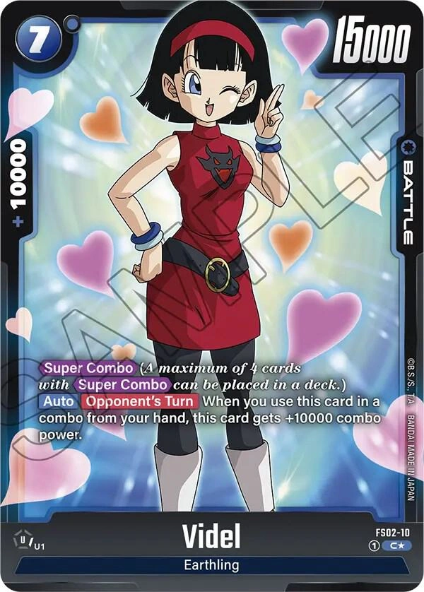 Videl (Bonus Pack Alternate Art) Holofoil