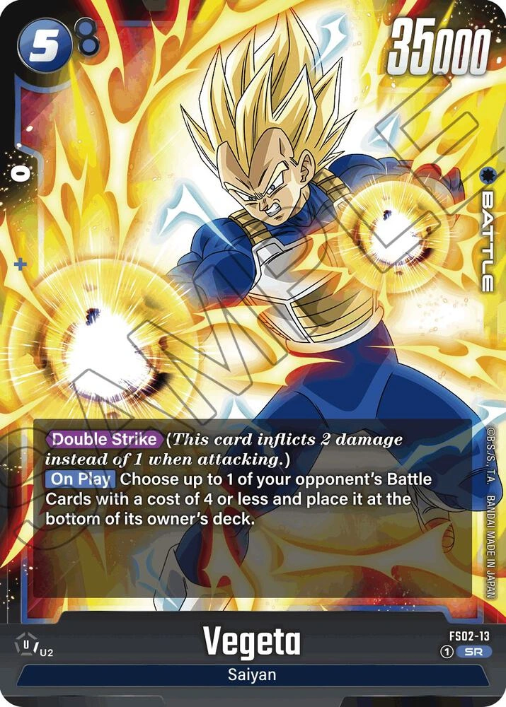 Vegeta - FS02-13 Holofoil