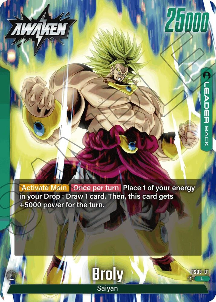 Broly - FS03-01 Holofoil