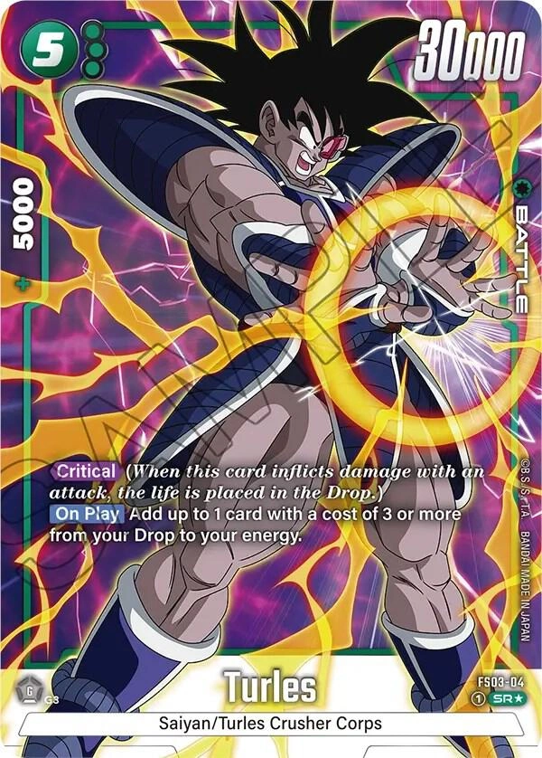 Turles (Bonus Pack Alternate Art) Holofoil