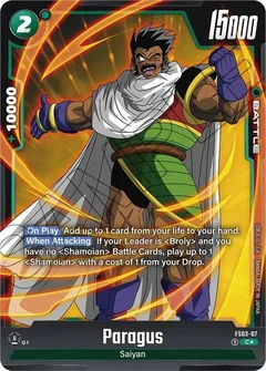 Paragus - FS03-07 (Bonus Pack Alternate Art) Holofoil FS03-07