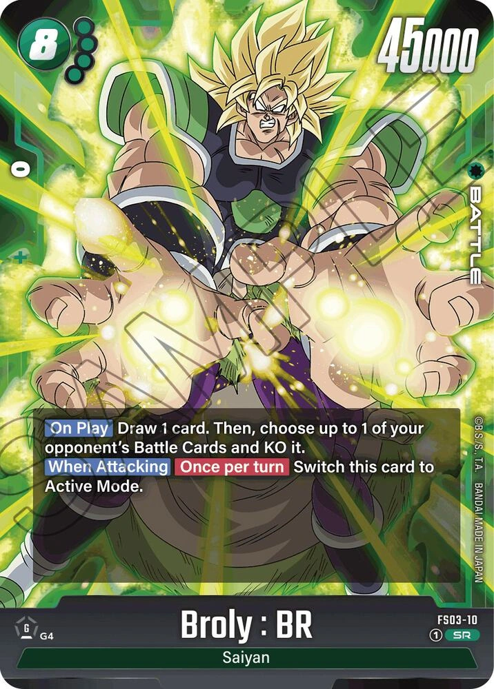 Broly : BR Holofoil
